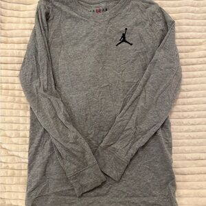 Jordan Heather Gray Long Sleeve Tee